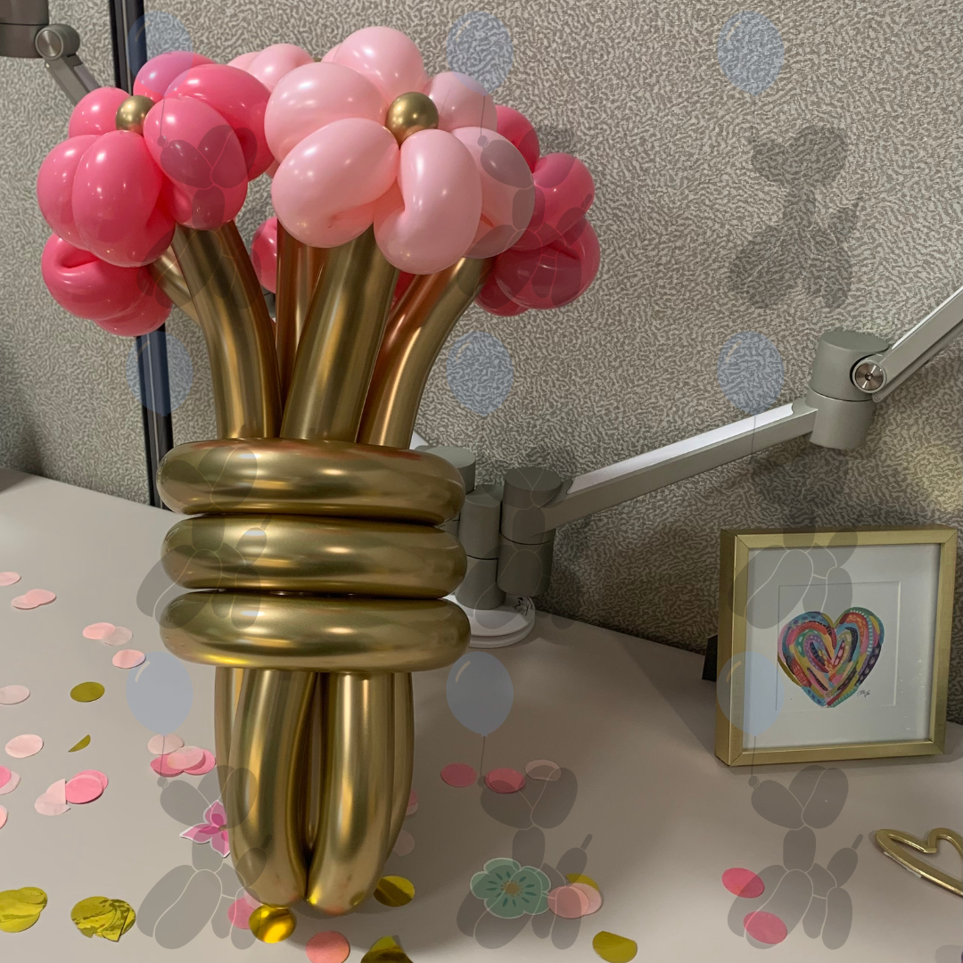 Splendour Balloon Flower Bouquet