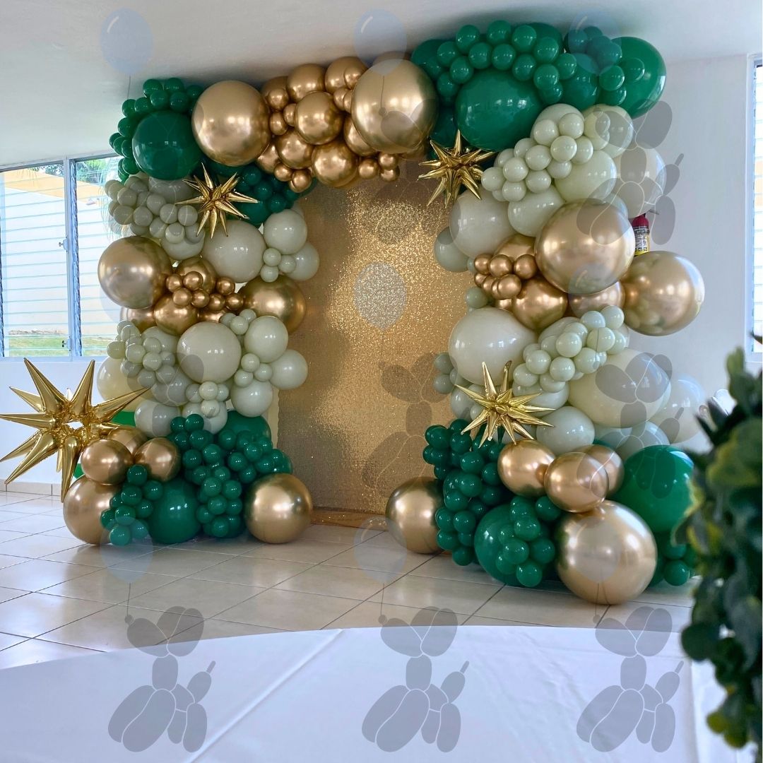 Arco Cuadrado con Fondo Iluminado