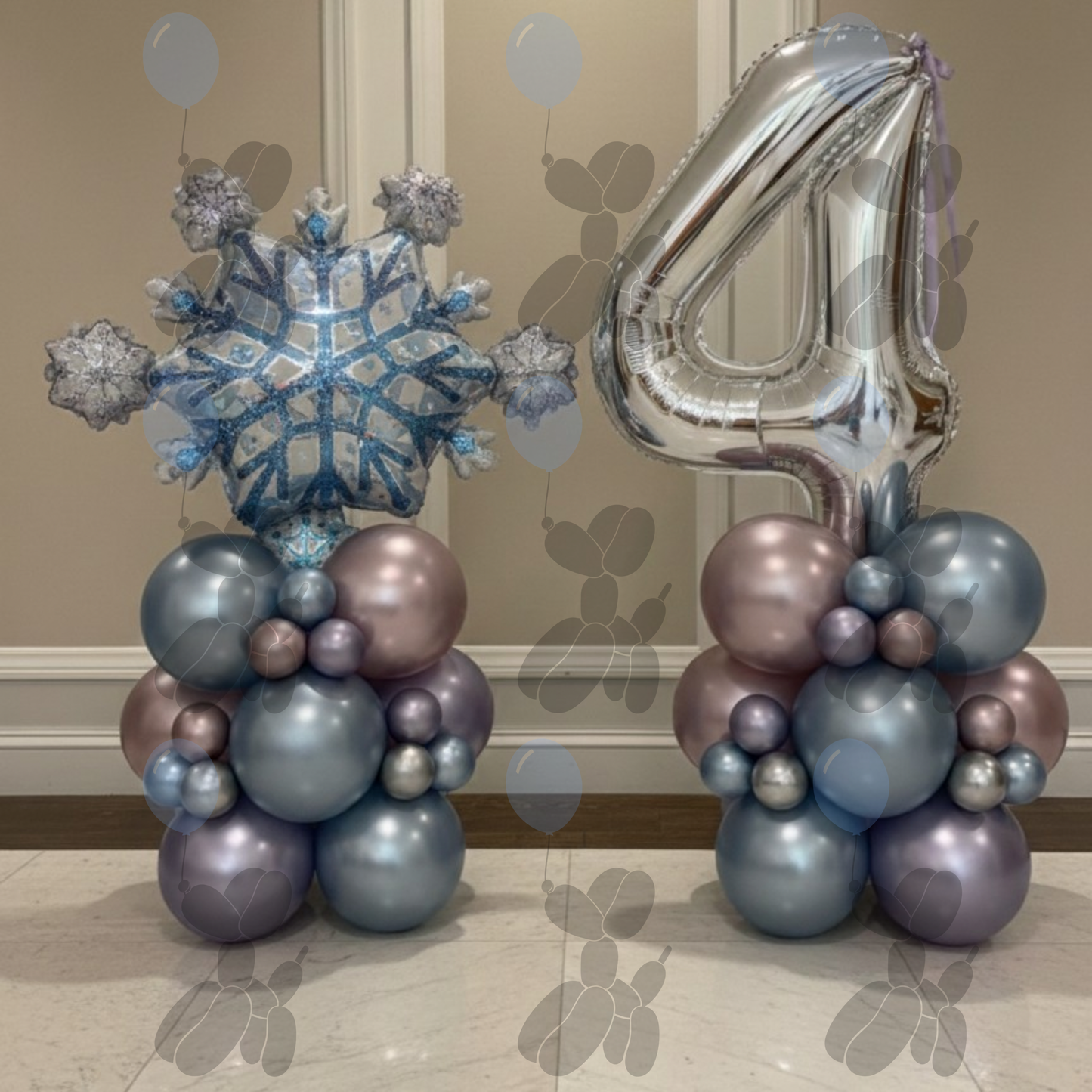 Frozen Silver Luxe Bouquet