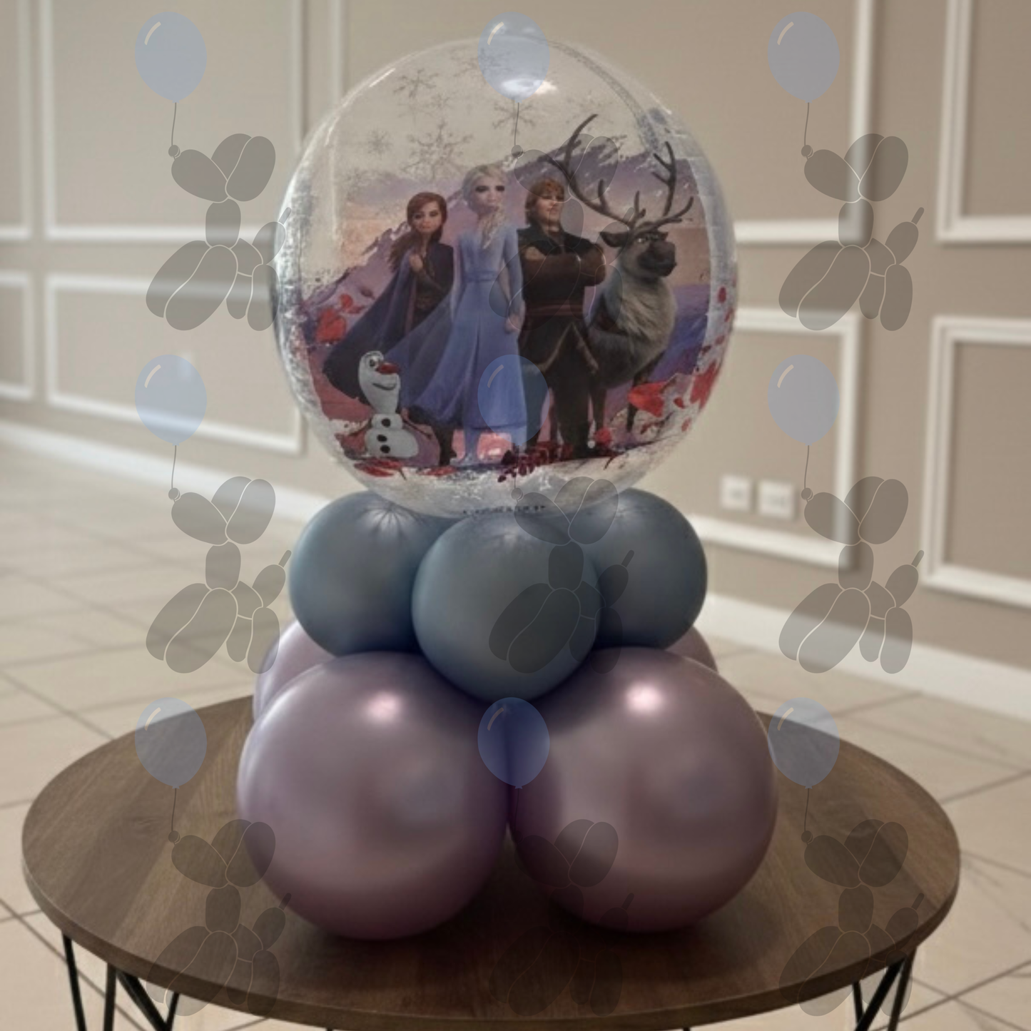 Frozen Crystal Bubble Bouquet