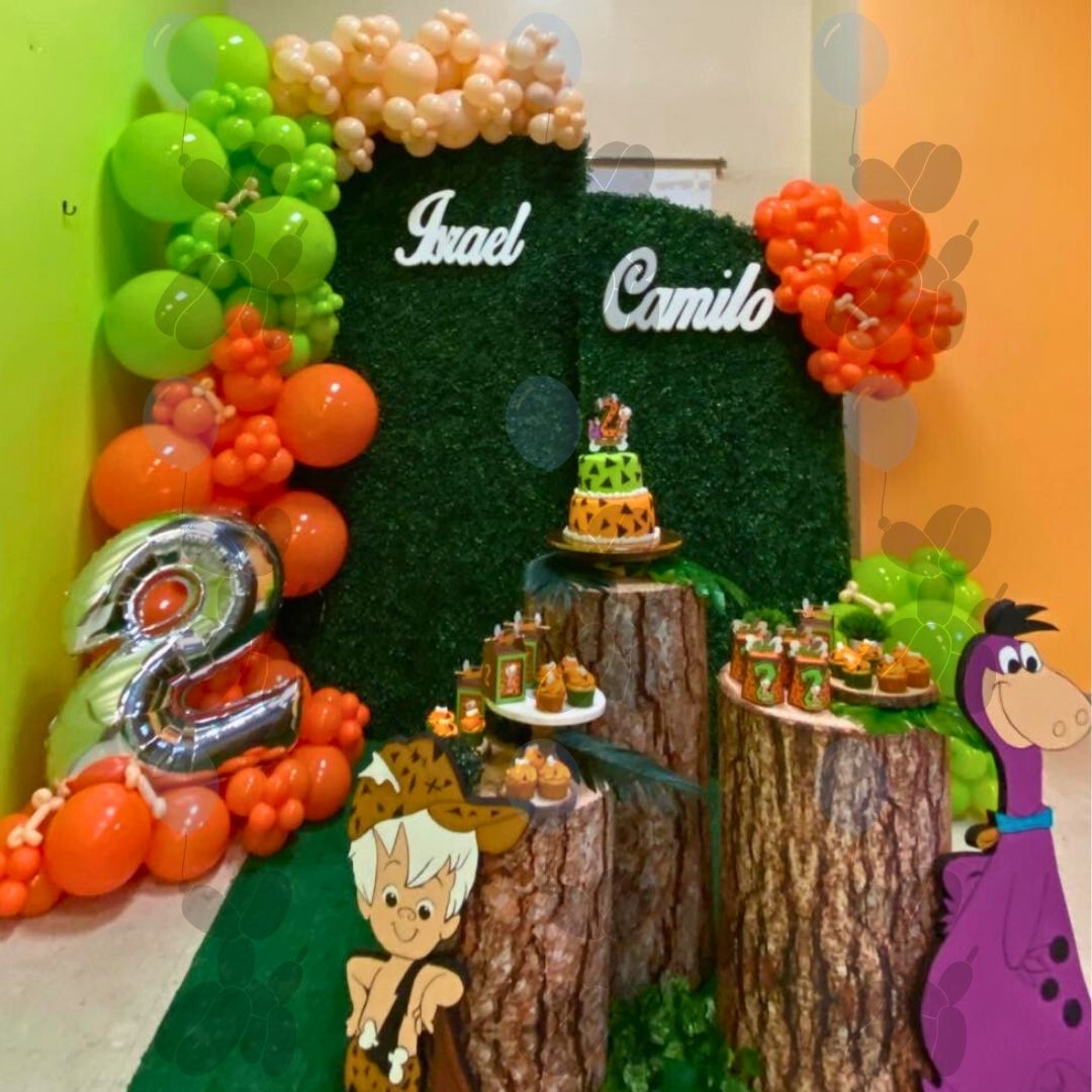Fiesta Prehistórica con Pebbles y Bam Bam