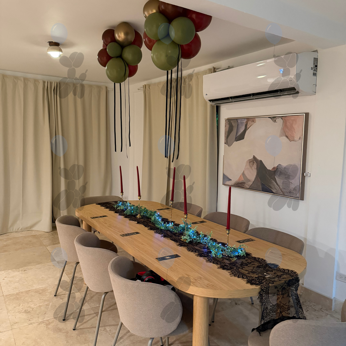 Amor Eterno – Bachelorette Balloon Decor