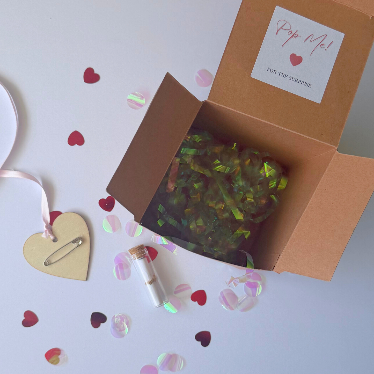 Pop Me of Love with Hearts Bouquet