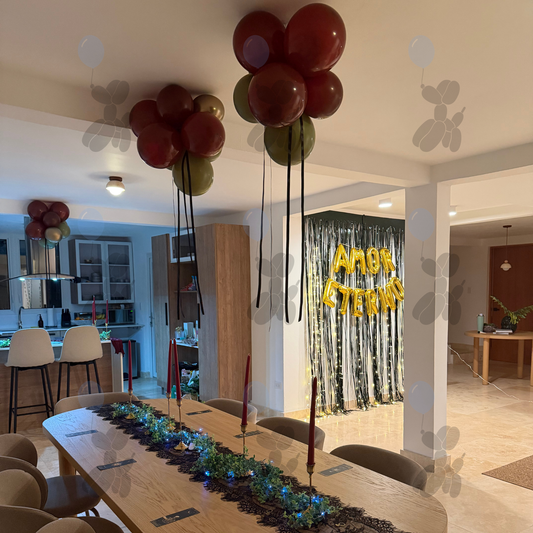 Amor Eterno – Bachelorette Balloon Decor