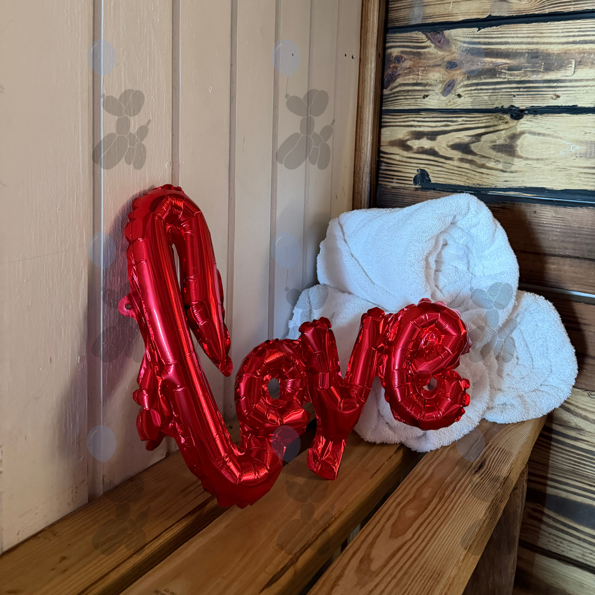 Red and Black - Balloon Room Decor