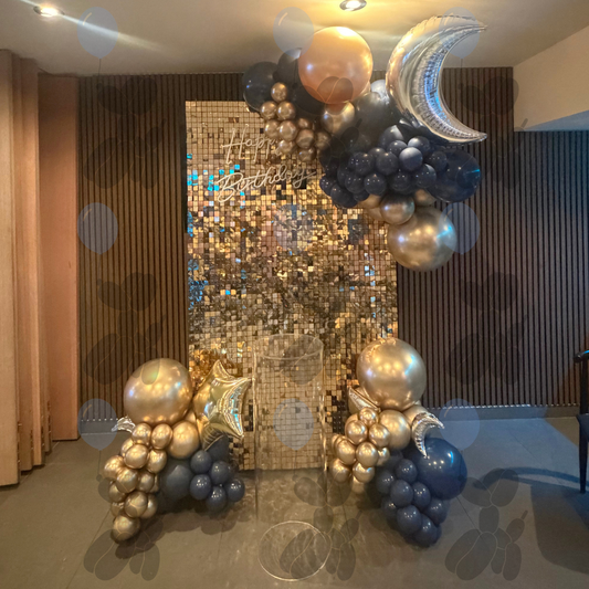 Timeless Style - Golden Midnight Sky