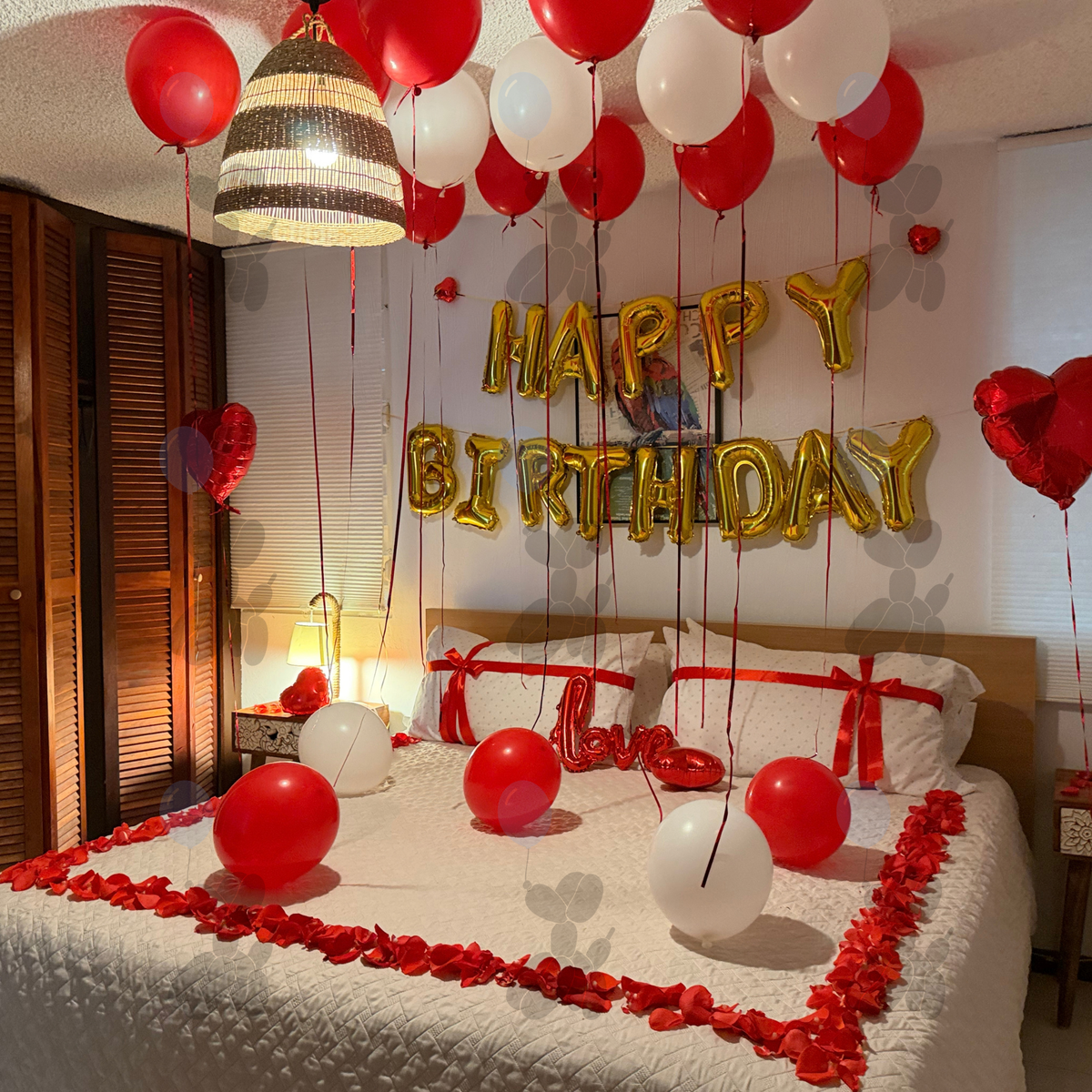 Romantic Balloon Room Decor