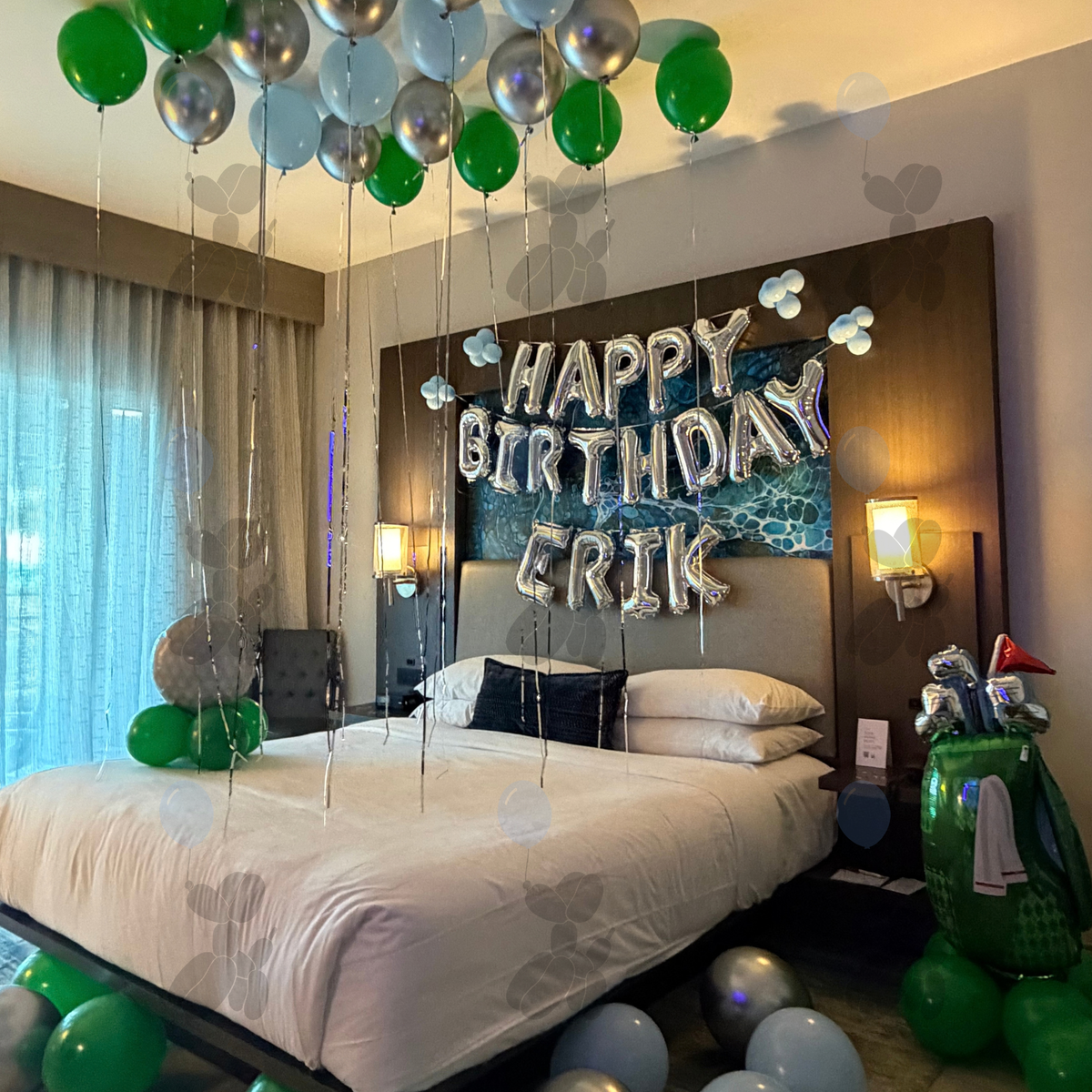 Golf Balloon Room Decor