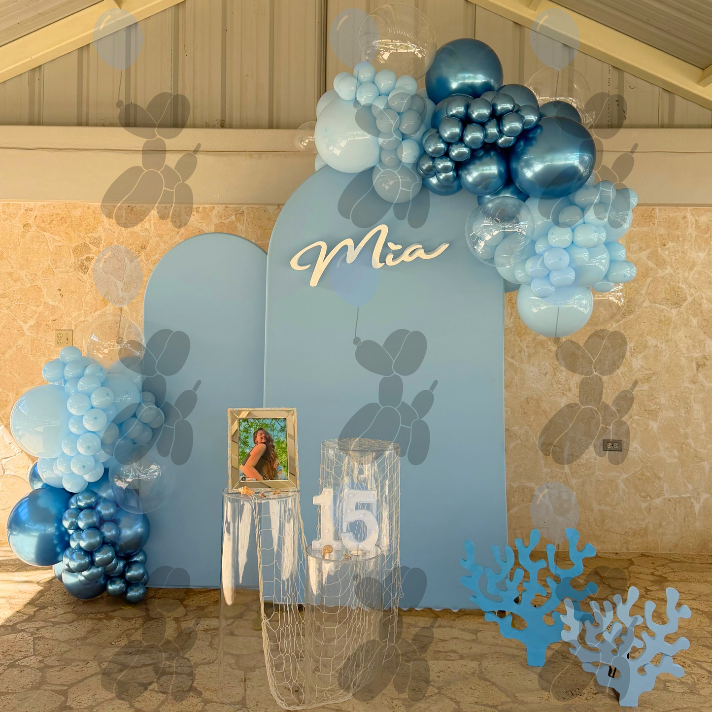 Ocean Blue Elegance
