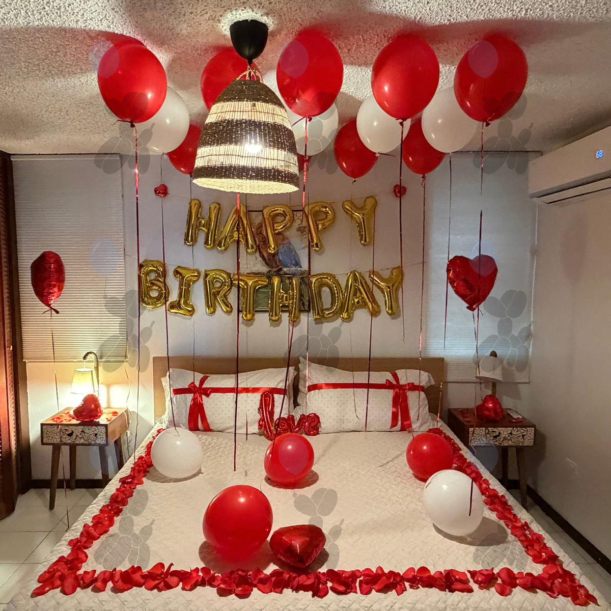 Romantic Balloon Room Decor