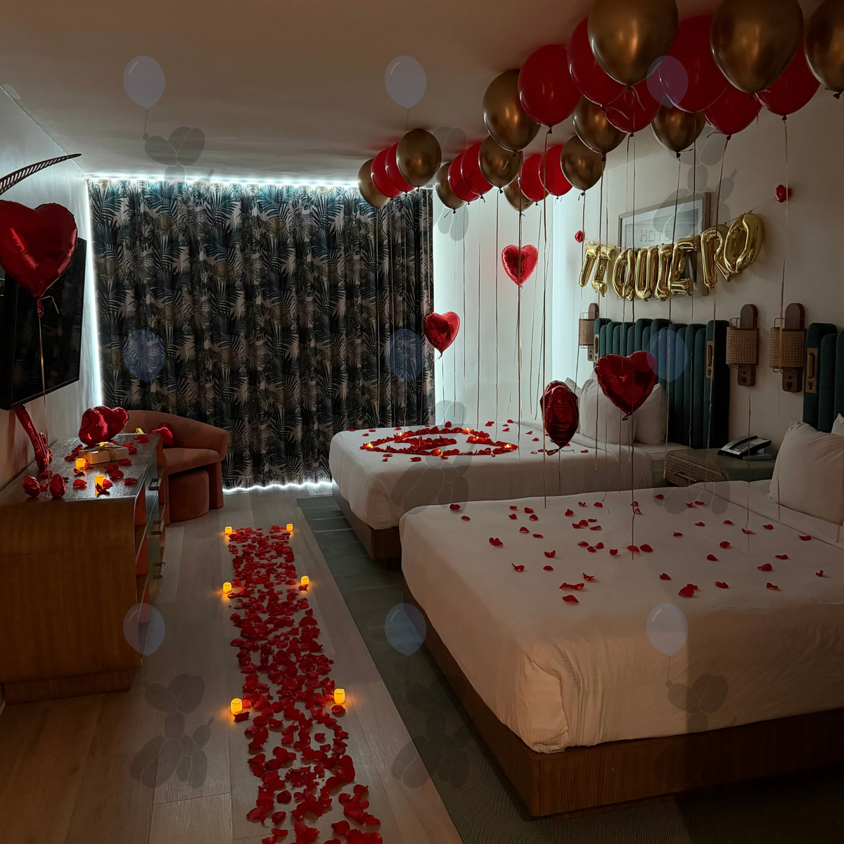 Te quiero -  Balloon Room Decor