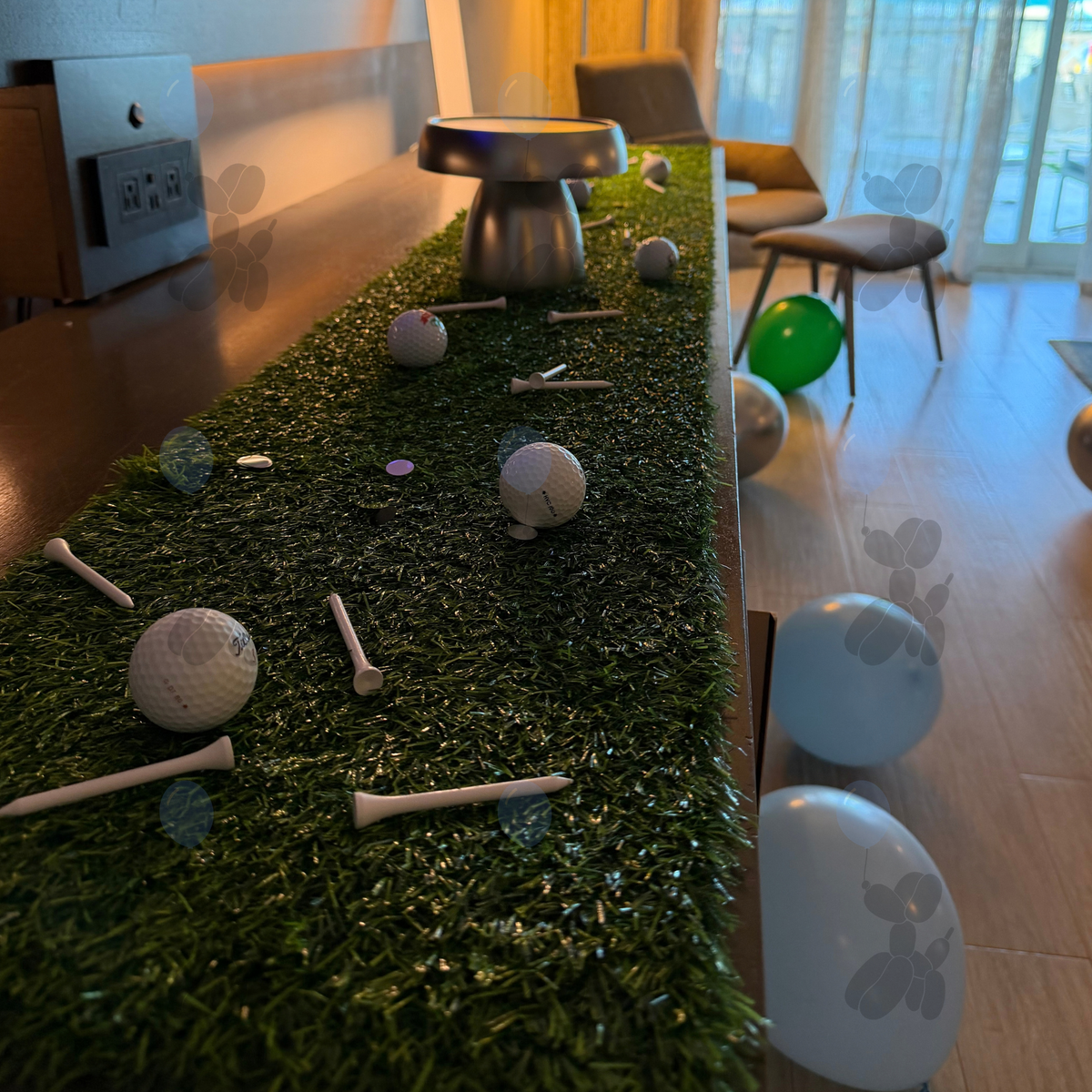 Golf Balloon Room Decor