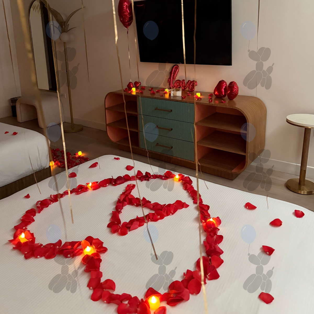 Te quiero -  Balloon Room Decor