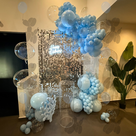 Blue Coral Elegance