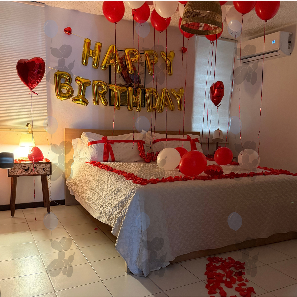 Romantic Balloon Room Decor