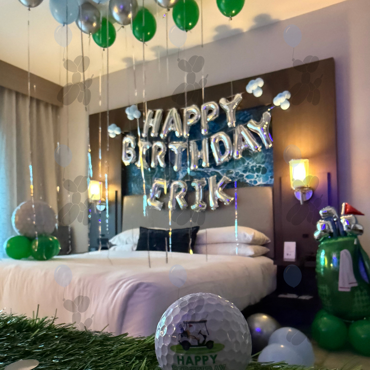 Golf Balloon Room Decor