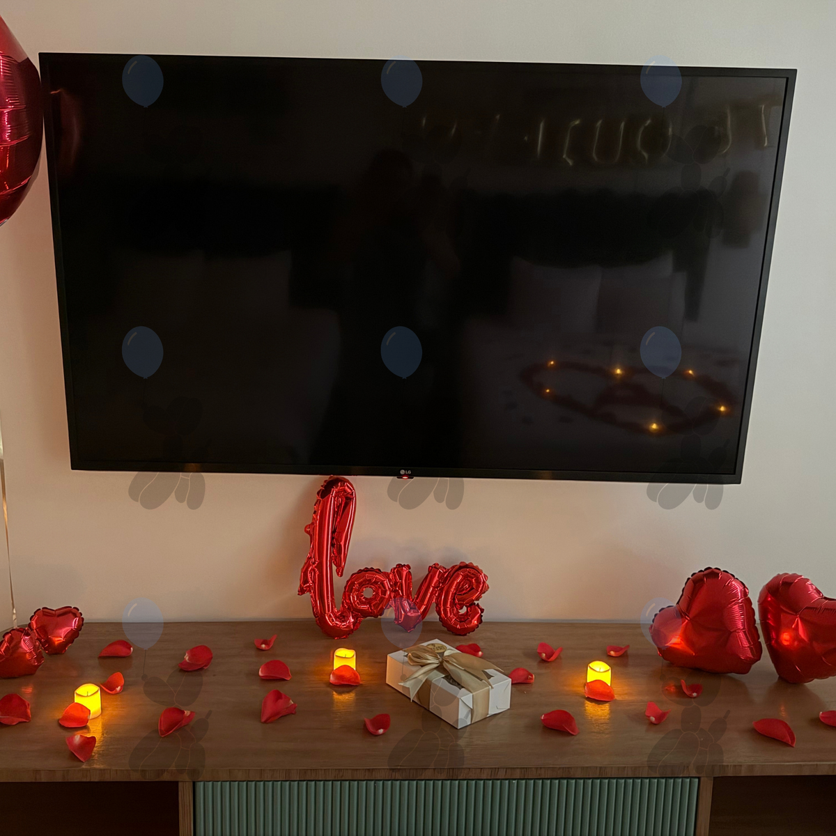 Te quiero -  Balloon Room Decor